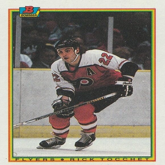 Rick Tocchet Philadelphia Flyers NHL Hockey Card Collection - 12 Card Set - Picture 13 of 13